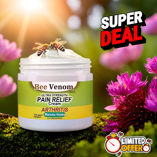 Bee Venom Joint and Bone Pain Relief Cream - 🔥All Doctor'S Recommended🔥